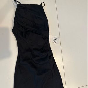 Zara black dress